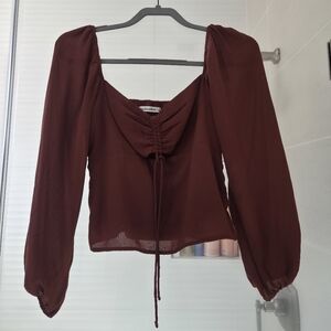 Abercrombie Long Sleeve Blouse